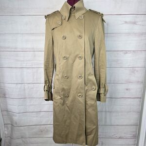 By Malene Birger Paoili Double Breasted Trench Coat Women's FR 36 US 6 Small